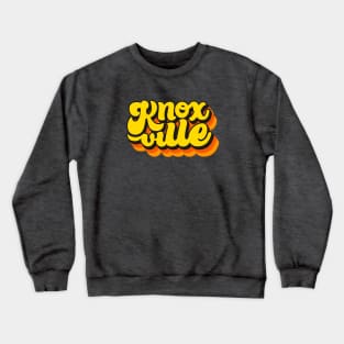 Knoxville Script - Color Gradient (Dark) Crewneck Sweatshirt